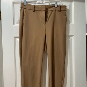 Khaki ankle length slacks